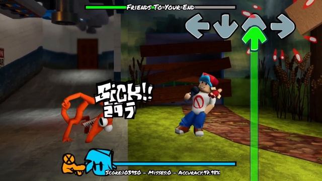 ?РАДУЖНЫЕ ДРУЗЬЯ ПРОТИВ БОЙФРЕНДА! В СТИЛЕ РОБЛОКСА !!! ? В Vs Rainbow Friends Friday Night Funkin смотреть онлайн