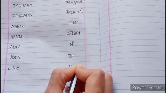 || Months name|| Months of the year || Months name in Gujarati || January February... || смотреть онлайн