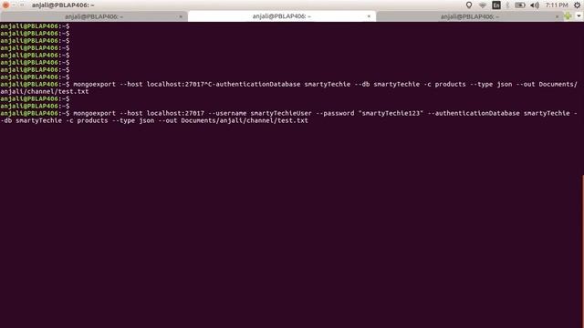 Export documents from collections in mongoDB | Explain mongoexport options | MongoDB | part 1 смотреть онлайн