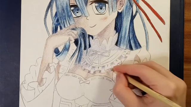 How to DRAW an Anime "Loli" | Rem from Re: Zero | Drawing Cute Anime Girl | Part 2 смотреть онлайн