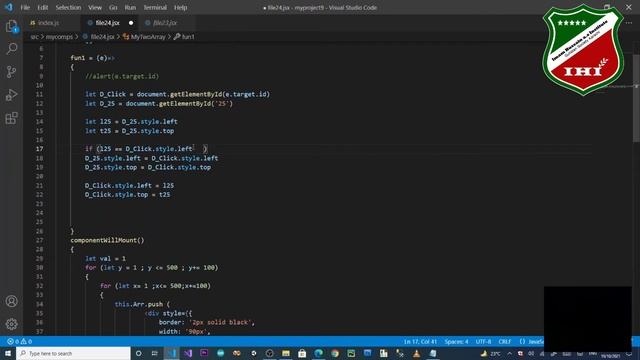 ReactJS Tutorial in hindi | 14 | React JS Puzzle Game | React | React JS | iHi смотреть онлайн