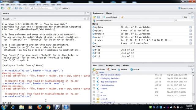 Read csv file in R (Hindi) смотреть онлайн