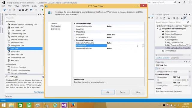 SSIS Tutorial Part 92-Upload Multiple Files from Local Folder To FTP Server Folder in SSIS Package смотреть онлайн