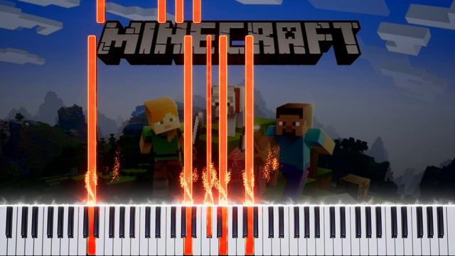 Minecraft theme (Sweden) - Piano смотреть онлайн