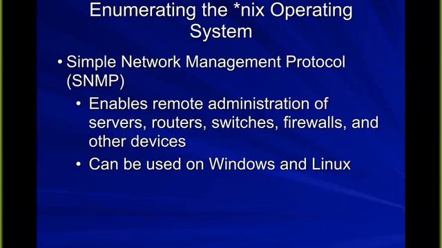 CNIT 123 Ch 6: Enumeration (Part 3 of 3) смотреть онлайн