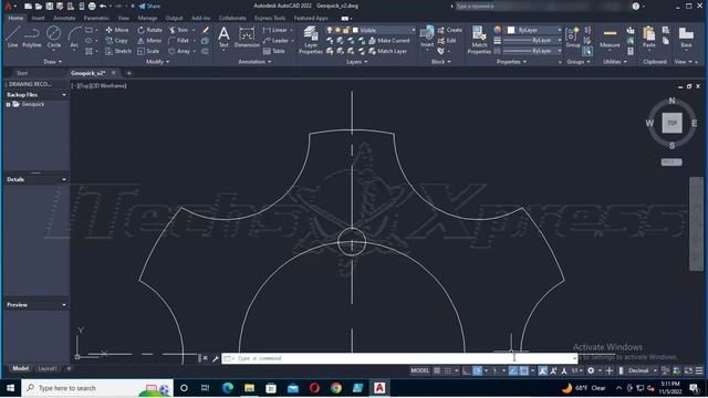 Autodesk AutoCAD Assignment 4.2 Page 222 (Geoquick) - November 2022 смотреть онлайн