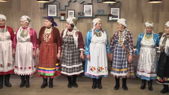 Этнографический вечер, посвящённый зимним календарным обрядам удмуртов. смотреть онлайн