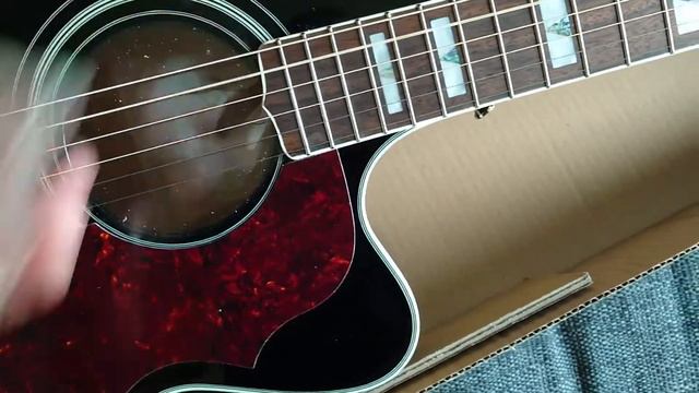Harley Benton Custom Line King-CE BK: Un-Boxing & Sounds смотреть онлайн