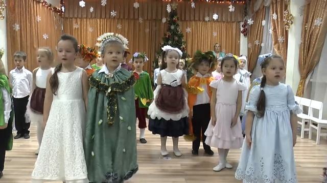 Новый год в детском саду по сказке"12 месяцев". смотреть онлайн