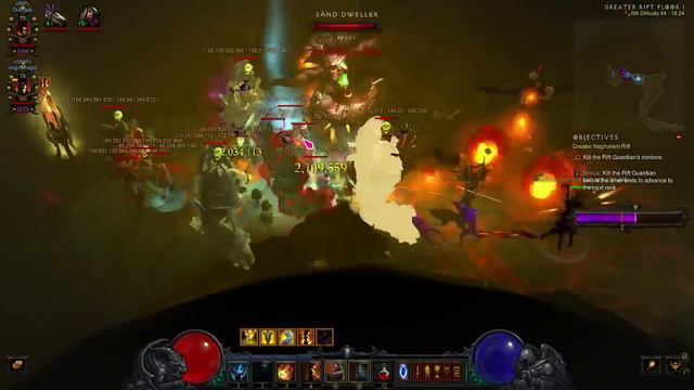World Rank 1 Seasonal Hardcore - 2-player Greater Rif tTier 64 - Diablo 3 Reaper of Souls смотреть онлайн