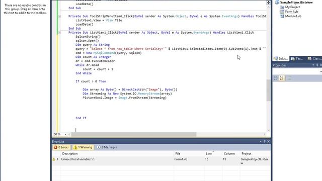 VB.NET How To display Image in PictureBox Auto Generated Serial ID смотреть онлайн