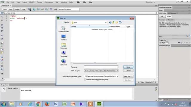 PHP Tutorial to install or download xampp for windows and print string using echo in php.. смотреть онлайн