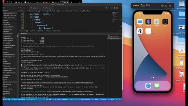 React Native Getir Clone #34 Hermes ve EAS Build Kullanarak App Size ve Açılma Süresini Azaltalım смотреть онлайн