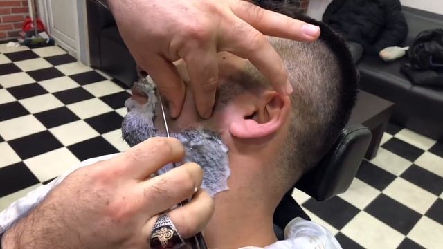 ASMR BARBER BEARDCUT •Face and soul relaxation therapy смотреть онлайн