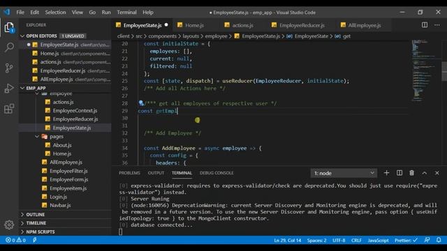 React Js Save & Get data from Mongo DB with Mongoose Relationship Express, Node Js | Lecture-29 смотреть онлайн