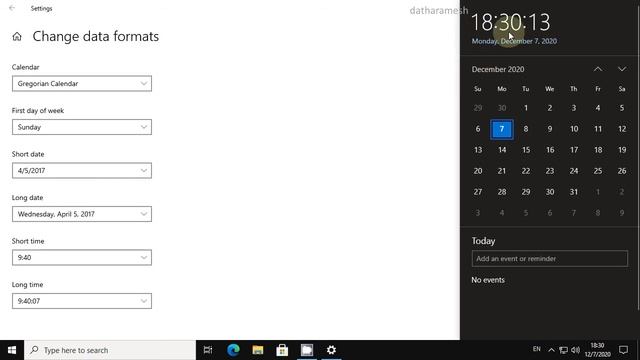 How to Change Time Format From 24 Hour to 12 Hour In Windows 10 смотреть онлайн