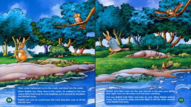 OTTER'S COAT: THE REAL REASON TURTLE RACED RABBIT by Cordellya Smith | Kids Books Read Aloud смотреть онлайн
