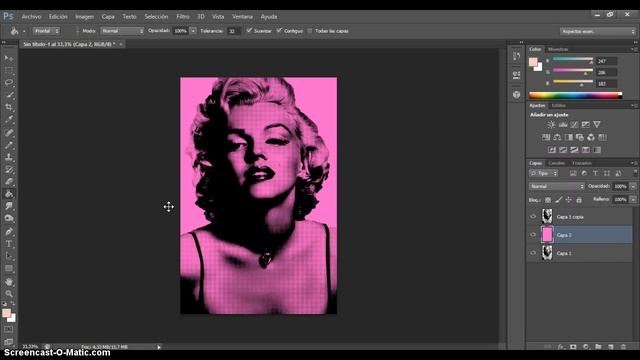 COMO HACER POP ART (EFECTO COMIC) ANDY WARHOL CON PHOTOSHOP - Maxcatraz смотреть онлайн