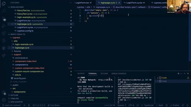 ReactATL October - Testing React Components in The Browser with Cypress смотреть онлайн