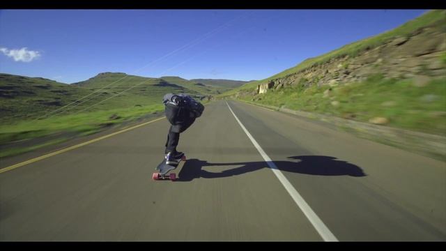 Aaron Hampshire Raw - 100km/h road that welcomes us into Lesotho #1 смотреть онлайн