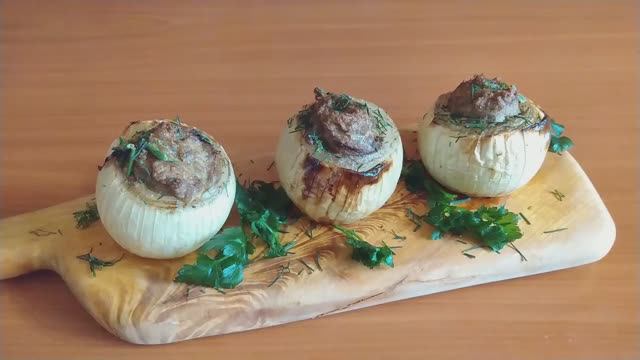 Запеченный Репчатый Лук. Необыкновенная отличная закуска.