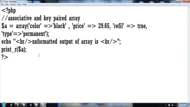 Learning PHP in hindi video 28 - array_keys and array_values methods in php смотреть онлайн
