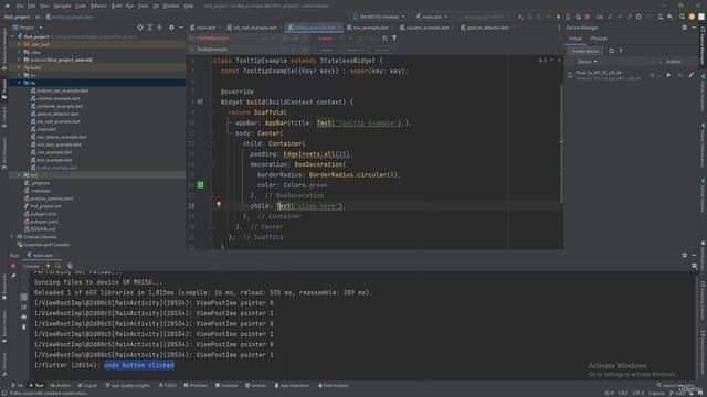 12 глава 15. Tooltip Widget смотреть онлайн