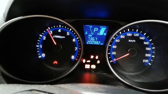 2011 HYUNDAI IX35 2.0i ENGINE TEST NMW07359 смотреть онлайн