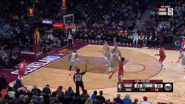 Steph Curry SHOCKS Iverson, D-Wade & Reggie With Half Court No Look 3 Pointers In All Star Game смотреть онлайн