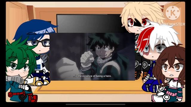 Past Class 1-A React to Deku VS Class 1-A || Mha || Gacha club || смотреть онлайн