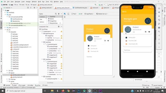 #06 Android Studio - Intent entre activitats & Grid Layout смотреть онлайн