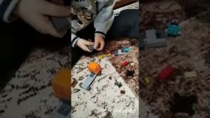 Машина для бурения скважин из Лего