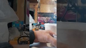 Смесь из клея ПВА и мелких опилок.