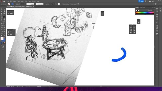 How to create isometric illustrations for hero page design смотреть онлайн