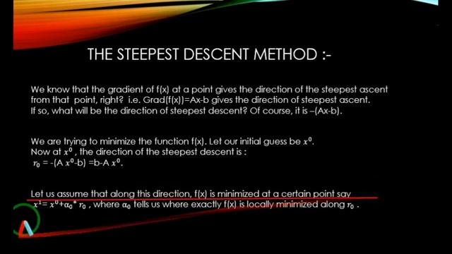Conjugate Gradient Method | Computational Technique | 1.0 смотреть онлайн