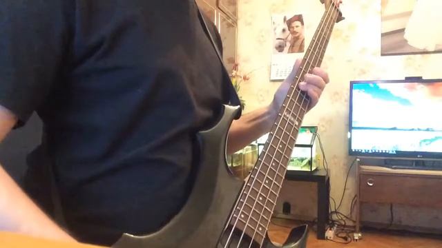 Gamma Ray - Short As Hell bass cover смотреть онлайн