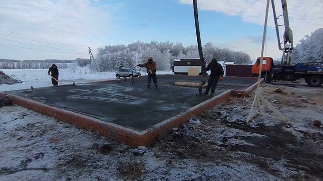 Полы по грунту – армирование и заливка смотреть онлайн