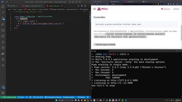 This Could Make You a More Productive Rails 7 Dev! | Phlex Gem Spotlight with Ruby on Rails 7 смотреть онлайн