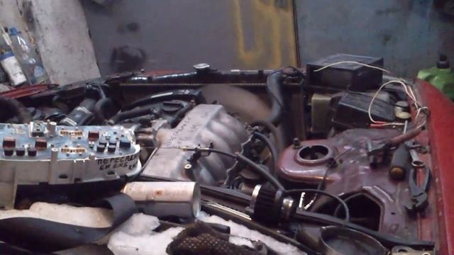 Первый запуск RB25DET после СВАПа