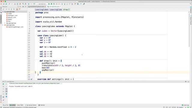 3D Processing & Scala Example: Leaving Cubes смотреть онлайн