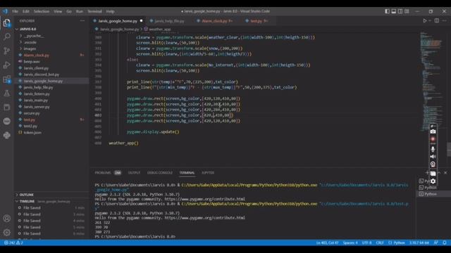 Making Jarvis in Python Video 10: Google Home PT3 Weather App смотреть онлайн