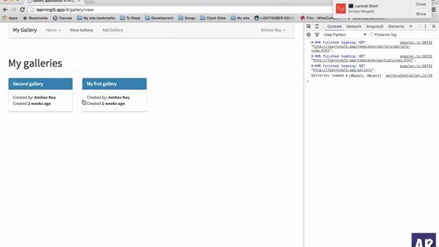 Control $http request with Angular JS route resolve - SPA Laravel & AngularJS смотреть онлайн
