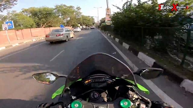 KAWASAKI ZX10R - New 2020 Color | TEST RIDE with Epic BACK FIRE ?? смотреть онлайн