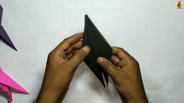 Origami Crow || How to make Paper Crow || DIY смотреть онлайн
