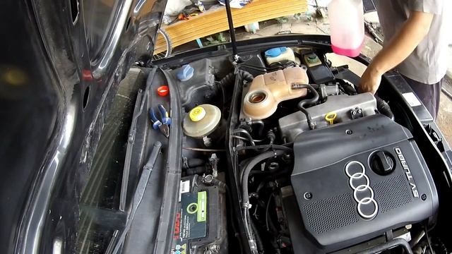 DIY - Audi A4 B5 1.8T Sangrar Circuito Refrigeração ( Radiador Part. 4 ) FIM