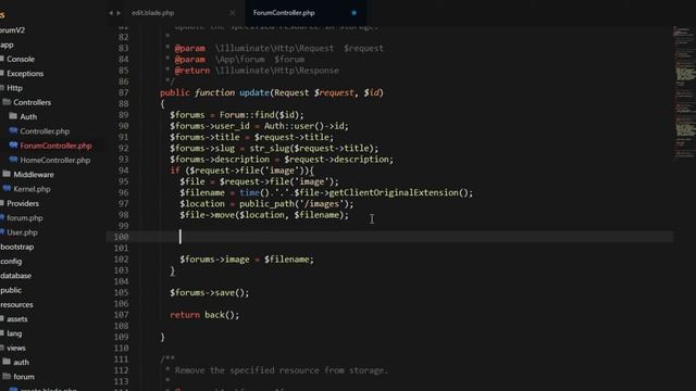 Tutorial Laravel Web Forum - #04 (Forum CRUD 2) смотреть онлайн