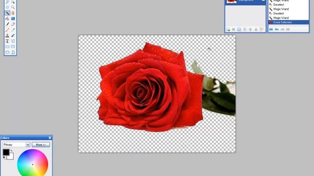 Transparent Backgrounds made easy using free image sofware paint.net смотреть онлайн