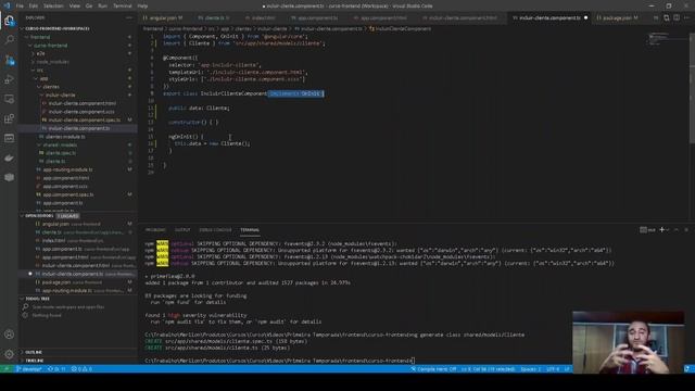 Como criar Formulários (reactive) com Angular, Javascript e Typescript. Aula 4, Temporada 1 смотреть онлайн