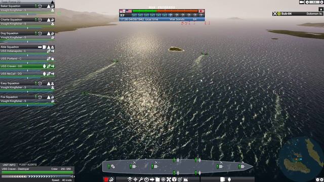 Victory at Sea Pacific | United States - 30 - Battle of Guadalcanal смотреть онлайн