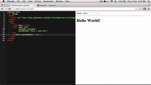 EASIER JAVASCRIPT APPS WITH ANGULAR.JS - Data Binding смотреть онлайн
